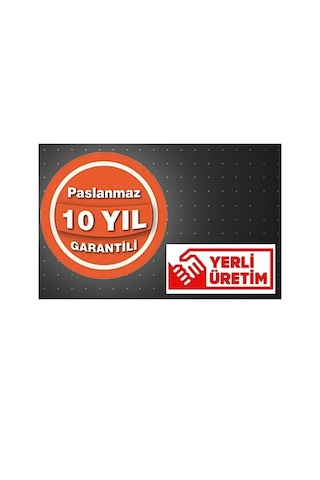 Aju Paslanmaz Metal Siyah Tuvalet Fırçası - Şık Ve Fonksiyonel Klozet Fırçası Siyah