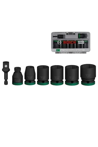 Bosch Pro Impact Lokma Ucu Seti 1/2" 7li 2608003032