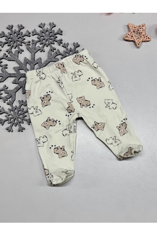 Hellobaby 3 Adet Patikli Pantolon Beyaz