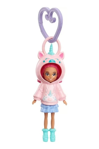 Polly Pocket Kapüşonlu Bebekler Unicorn Hkv98-hkw02