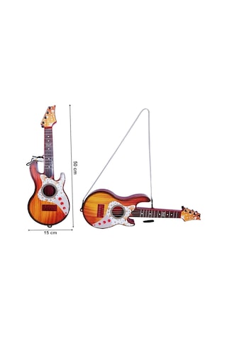 Oyuncak Gitar Elektro Gitar Okul Gösterileri Için Gitar 50cm