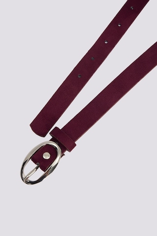 Tudors Kadın Oval Tokalı 110 Cm Standart Bordo Kemer-51475