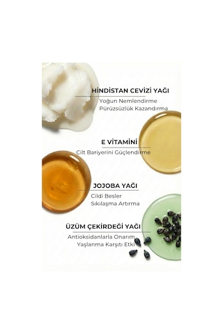 Antioxidant Body Scrub Vücut Peelingi Üzüm Çekirdekli Arındırıcı Ve Yenileyici 280 Gr