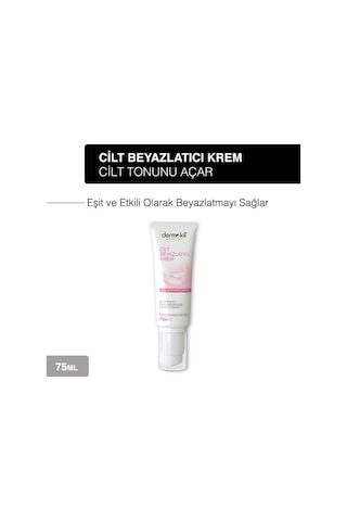 Dermokil Cilt Beyazlatıcı Bakım Kremi 75 ML