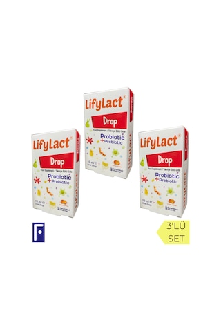 Lifylact Probiyotik Damla 3 x 10 ML