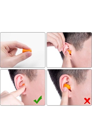 Venoa Vsf100 Gürültü Ses Önleyici Kulak Tıkacı 50 Çift