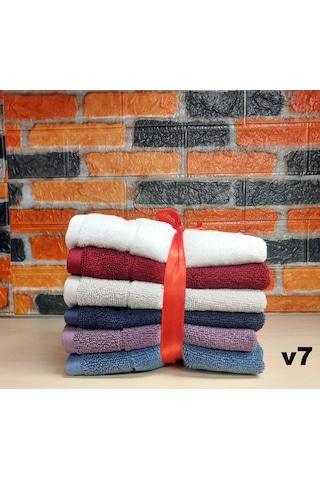 Özdilek Svv Border -6 Lı- Kalın & Yumuşak Mutfak Havlusu 33x33 - V7 Gri