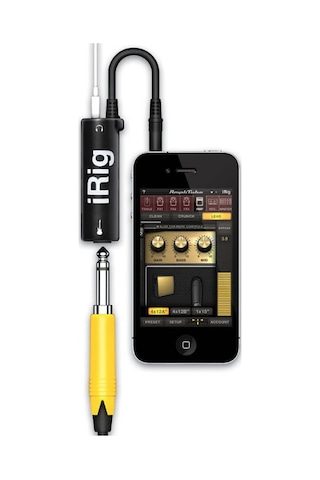 Irig Amplitube Iphone. Ipad. Ipod için Gitar Ses Ara Birimi Irig