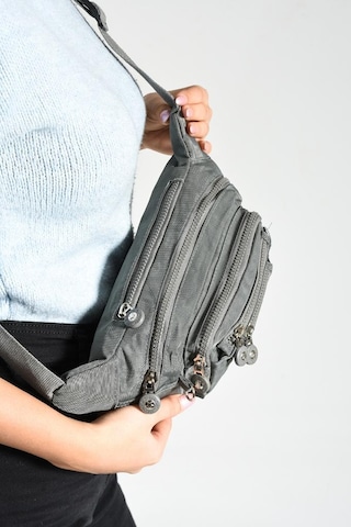 Baginn Unisex Bel Çantası Free Bag Klinkır Kumaş Hafif Yağmur Geçirmez Kumaş Çok Cepli 001