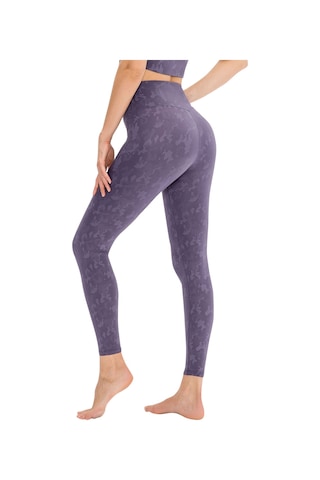 Kosona Kadınlar İçin Yüksek Bel Gövde Tonlama Yoga Taytı - Konforlu, Soluklatıcı, Hızlı Kuruyan, Stretçli Spor Eşyası Mor Renk 4/s Mor