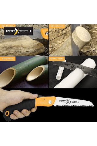 Proxtech Çok Fonksiyonlu Katlanır Emniyetli El Testeresi Bahçe B 551228204