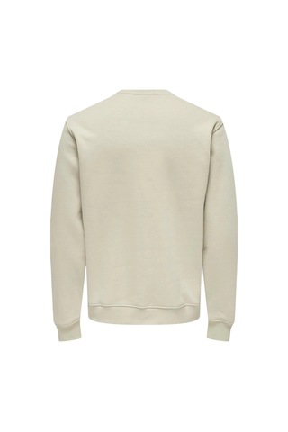 Only & Sons Erkek Sweatshirt On.22030923 Gümüş