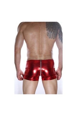 Terry Pau Arkası Fermuarlı Boxer (Dm012113)