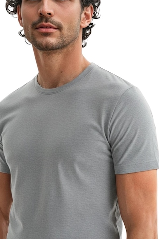 Ar-ma Erkek Regular Fit Pamuk Süprem Basic Bisiklet Yaka Tişört Y31344408002 Gri 2XL