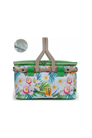 25 Lt Piknik Sepeti 1072 Picnic Bag -326 Karışık/Çok Renkli
