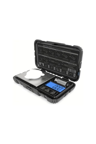 Fastbuy 100 Gr Hassasiyetli Wangxi Siyah Dijital Tartı, Takı, Altın, Gümüş, Toz İçin Cep Tartısı Elektronik Siyah