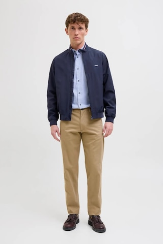 Jack & Jones Erkek Jprblubrad Mevsimlik Bomber Ceket 12273393 Lacivert Lacivert