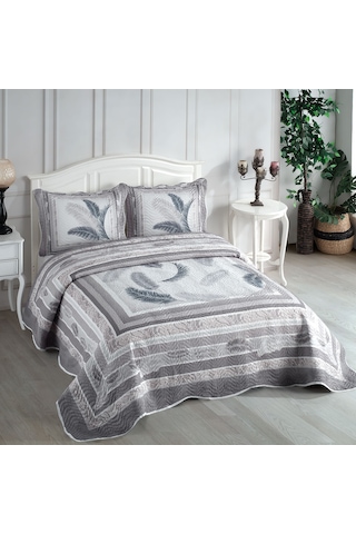 Örtüm Alya Çift Kişilik Kapitone Yatak Örtüsü Çok Renkli