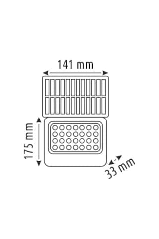 Tr Projektör Sensorlü Beyaz Işık 10w 900lm 6500k