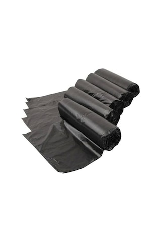 200 Adet Jumbo Boy Rulo Çöp Poşeti 80x110 Cm Dayanıklı Çöp Torbası 10lu 20 Paket 1 Koli