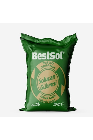 Bestsol %100 Organik Katı Solucan Gübresi 20 KG