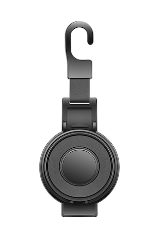 Fosenze Araba Arka Sandalye Çanta Telefon Çöp Tutucu, 5-8cm Bardak Tutan Abs Çift İşlevli Siyah Asma Kanca 1 Adet