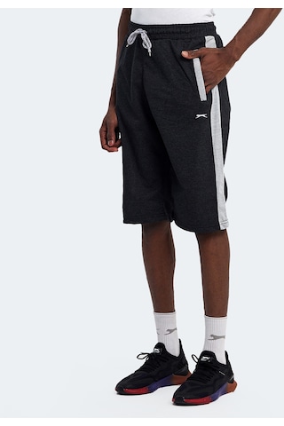 Slazenger NARAYAN IN Erkek Cepli Kapri Siyah Şort