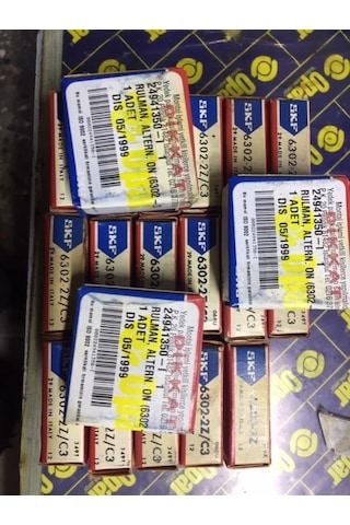 ALTERNATÖR RULMANI SKF  OPAR 6302