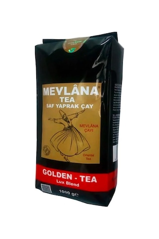 Mevlana Saf Yaprak Golden Siyah Dökme Çay 1 KG
