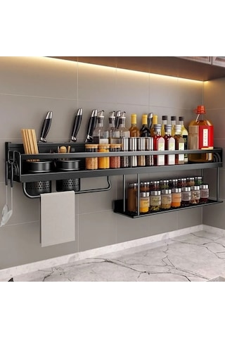 Joyjadehub Ambition Alüminyum Mutfak Depolama Raf Mutfak -