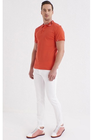 064 Slim Fit Beyaz Jean Pantolon Beyaz