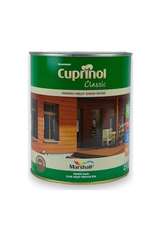 Cuprinol Vernikli Ahşap Bakım Ürünü Klasik Koyu Ceviz 2,5 L