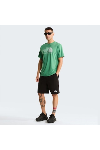 The North Face M 24/7 S/s Tee Logo Graphıc Reg Erkek Tişört Nf0a8bejg571 Yeşil