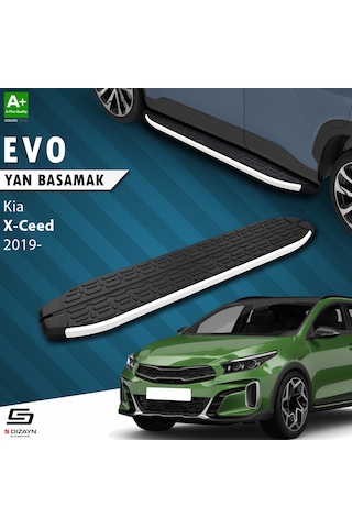 S-dizayn Kia Xceed Evo Aluminyum Yan Basamak 183 Cm 2019 Üzeri