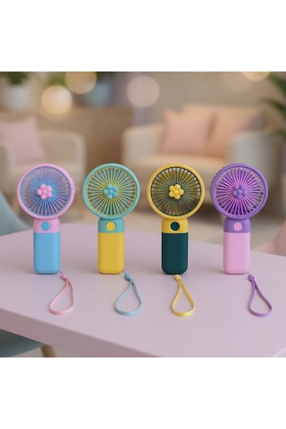 Usb'li Mini El Fanı - 1 Adet