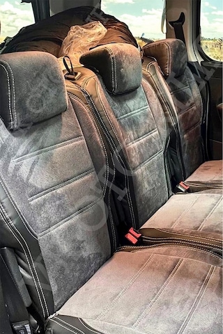 Vk Auto Opel Combo Uyumlu Arka 3'lü Araca Özel Koltuk Kılıfı