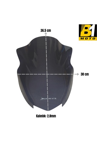 Bajaj Dominar 250 Siperlik Camı