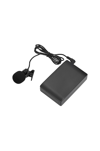 Skycıty Kablosuz Kollar Üstü Mikrofon, Siyah Pil Dahil Değil