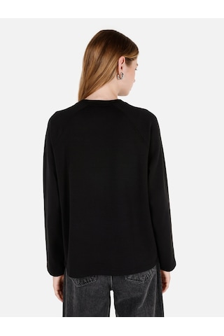 Colin's Colins Siyah Kadın Tshirt U.kol Cl1071101 Q1.v1 Blk Siyah