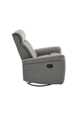 Monoco Döner Ve Sallanır Mekanizmalı Baba Ve Tv Koltuğu-Bej-Gri 87 x 97 x 102 CM Bej