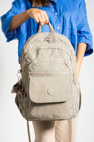 Ultra Hafif Çok Cepli Su Geçirmez Okul Çantası Laptop, Notebook, Okul, Spor, Seyahat Vizon 571-2a-1 Vizon