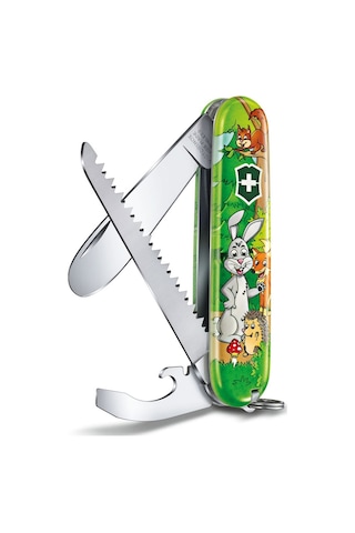 Victorinox My First Tavşan Desenli Kamp Çakı-Boyama Kitabı 0.2373.E2 Çok Renkli
