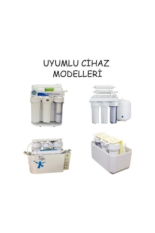 Orbita 10" 5'li Filtre Seti - 5 Mikron, Cto, Gac, Star Membran, Post Karbon, Anahtar