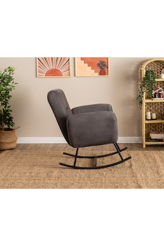 Pafu Kono Tv / Dinlenme / Baba / Emzirme Koltuğu Sallanan Sandalye - Gri