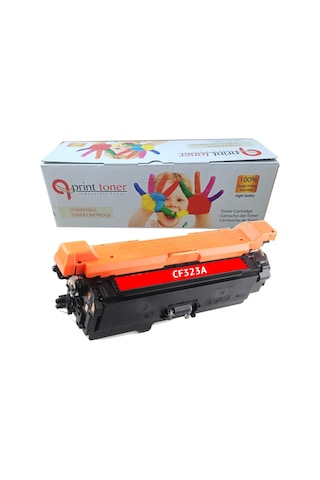 Qprint Toner Hp 652a Cf323a Kırmızı Uyumlu Toner M651dn M680dn Cz248a Cz249a Cz250a Cz256a Cz257a