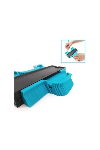 Buffer Çok Fonksiyonlu Plastik Kontur Ölçüm Cihazı Ahşap Fayans Şekillendirme Kalıbı