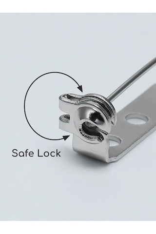 Wood Accessories Broş İğnesi, Rozet İçin Taban, Broş İçin Tabaka 155148307 Gri