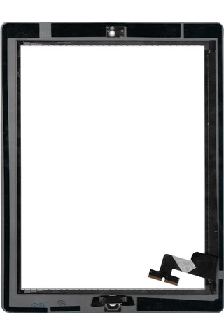 Apple Uyumlu İpad 2 A1396 Butonlu Dokunmatik Beyaz Tt