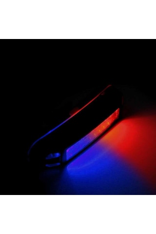 Briviga Usb Şarjlı Bisiklet Çakar Işığı Ebl-035Rb Siyah