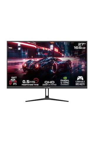 Gameon GOAE27QHD165IPS Pro 27" 0.5 MS 165 Hz QHD IPS 2K LED Monitör